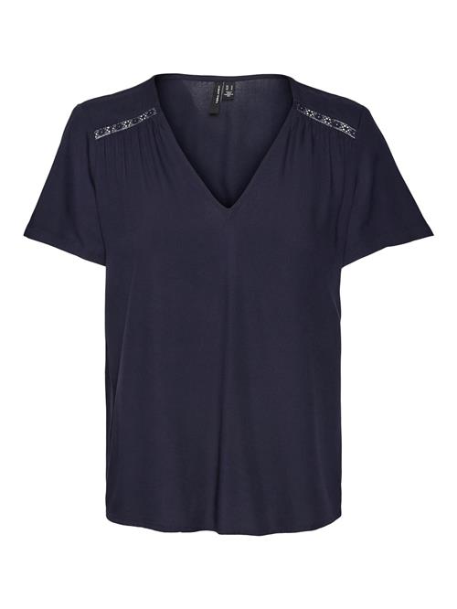 VERO MODA Bluse 'Blanca'  navy