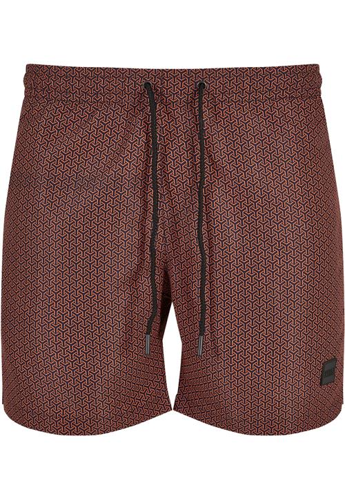 Urban Classics Badeshorts  navy / orange