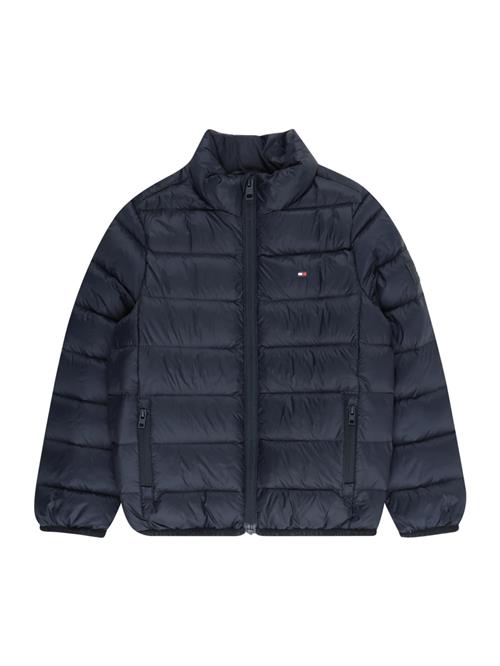 TOMMY HILFIGER Vinterjakke 'Essential'  marin / rød / hvid