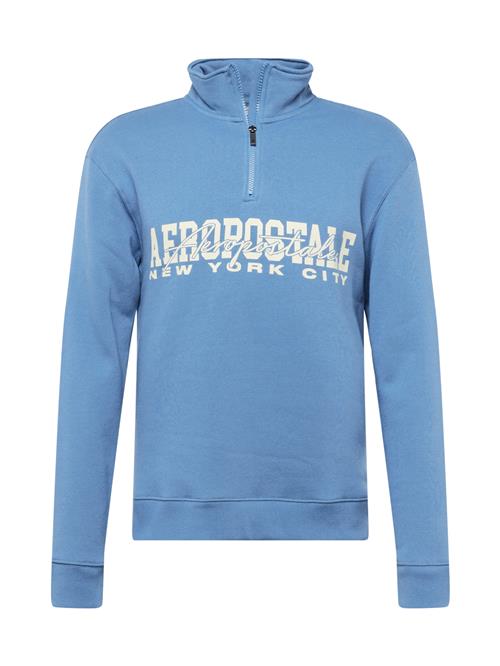 AÉROPOSTALE Sweatshirt 'NEW YORK CITY'  lyseblå / offwhite