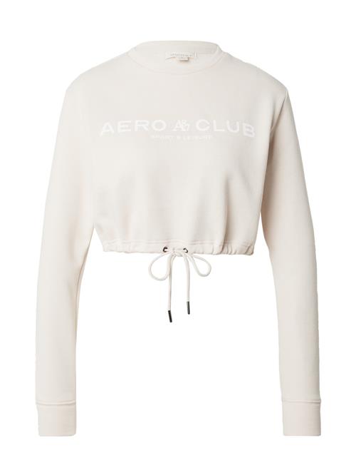 AÉROPOSTALE Sweatshirt  camel / hvid