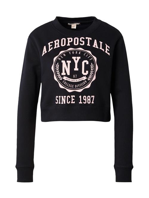 AÉROPOSTALE Sweatshirt  lys pink / sort