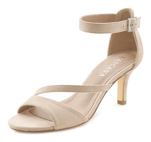 LASCANA Sandaler med rem  beige