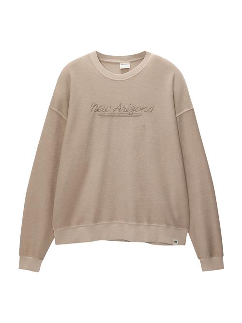 Pull&Bear Sweatshirt  beige / sand