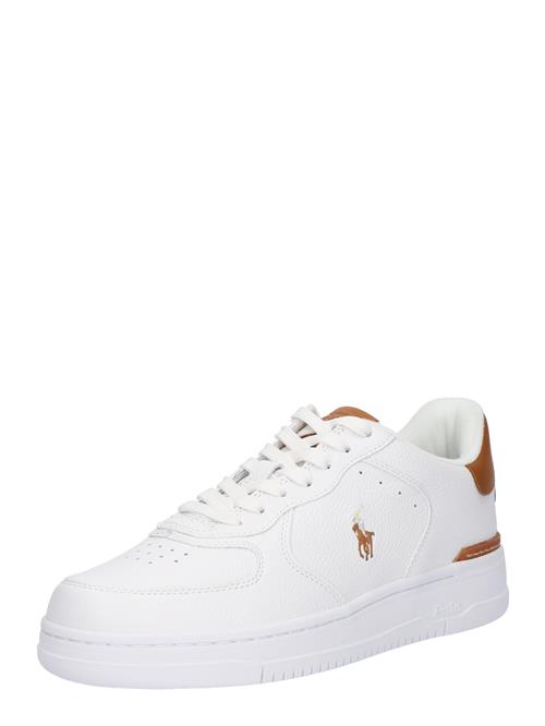 Polo Ralph Lauren Sneaker low 'MASTERS CRT'  brun / offwhite