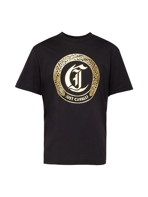 Just Cavalli Bluser & t-shirts  gylden gul / guld / sort