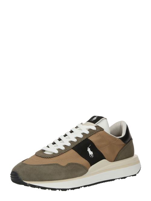 Se Polo Ralph Lauren Sneaker low 'Train 89'  khaki / oliven / sort / hvid ved About You