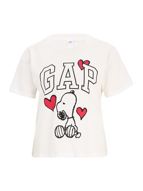 Se Gap Petite Shirts  rød / sort / hvid ved About You