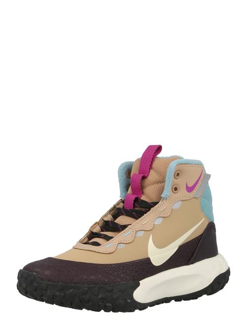 Nike Sportswear Sneakers 'Hikeda'  beige / lysebeige / lyseblå / aubergine