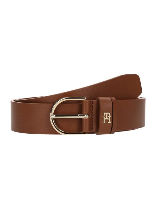 TOMMY HILFIGER Bælte 'ESSENTIAL EFFORTLESS'  brun