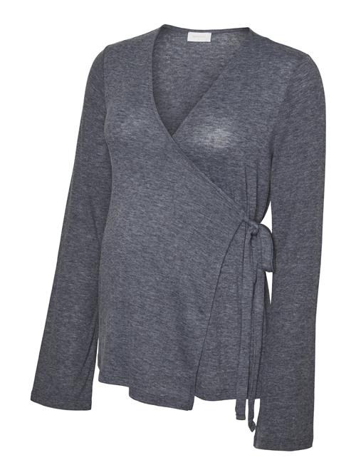 Se MAMALICIOUS Shirts 'MLAda Tess'  grå-meleret ved About You