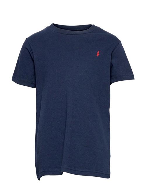 Ralph Lauren Kids Cotton Jersey Crewneck Tee Ralph Lauren Kids Blue