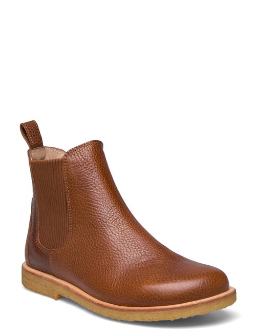 ANGULUS Booties - Flat - With Elastic ANGULUS Brown