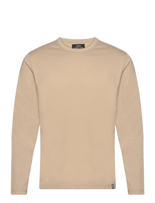 Se Mads Nørgaard Organic Thor Tee Ls Mads Nørgaard Beige ved Booztlet