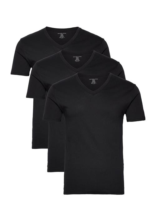 Michael Kors Pc Basic V Neck 3 Pack Michael Kors Black