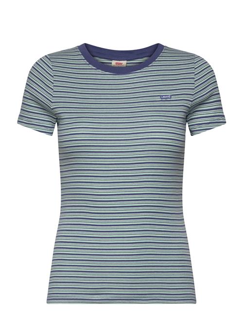 LEVI´S Women Ss Rib Baby Tee Epic Stripe Co LEVI´S Women Blue