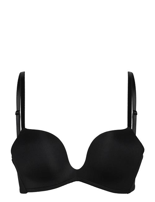 Hunkemöller Deep V Pp Push Hunkemöller Black