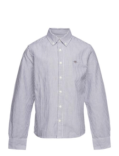 GANT Oxford Striped B.d. Shirt GANT Blue