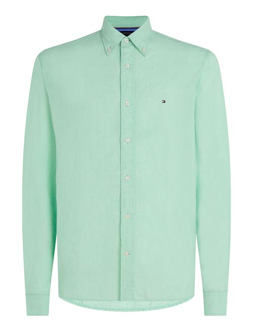 Tommy Hilfiger Pigment Dyed Li Solid Rf Shirt Tommy Hilfiger Green