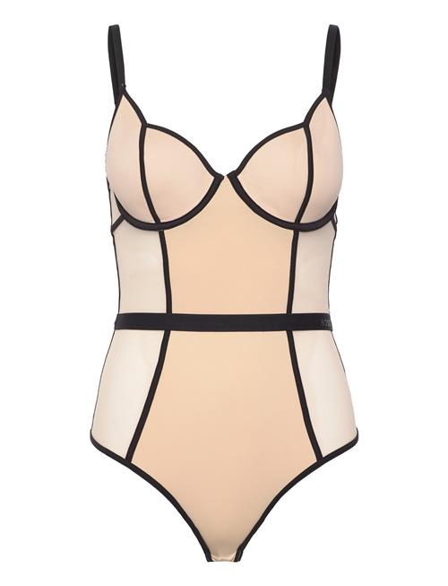 BOSS Bodysuit Brenda BOSS Beige