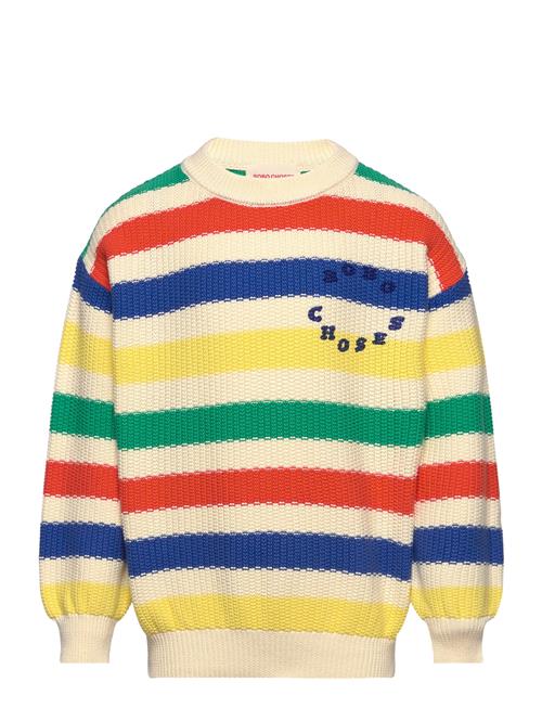 Bobo Choses Bobo Choses Multicolor Stripes Jumper Bobo Choses Patterned