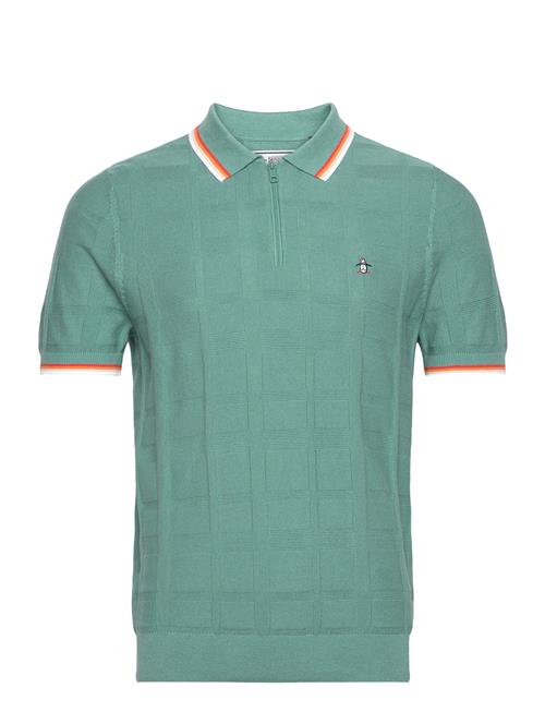 Original Penguin Swtr Polo 1/4 Zip Jq Original Penguin Blue