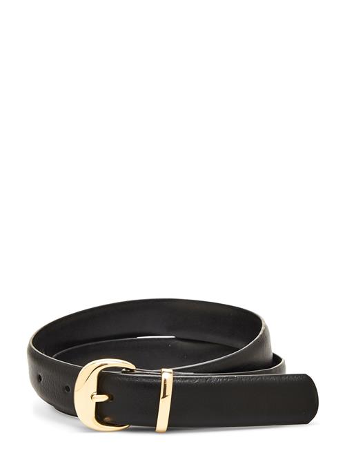 Mango Metal Buckle Belt Mango Black