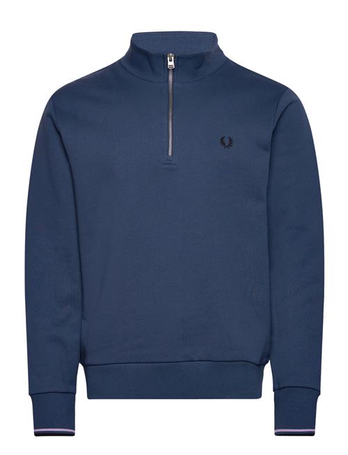 Fred Perry Half Zip Sweatshirt Fred Perry Blue