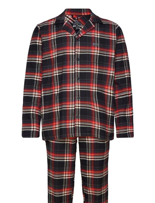 Jockey Pyjama 1/1 Flannel Jockey Black