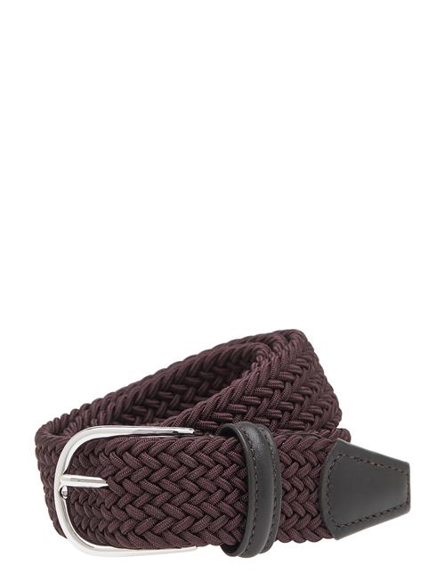 Elastic Woven Viscose Belt Anderson's Brown