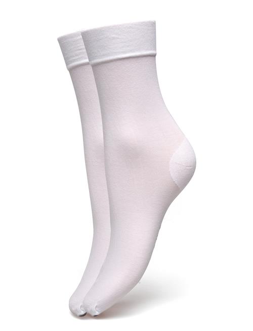 2-Pack Thea Cotton Socks Swedish Stockings White