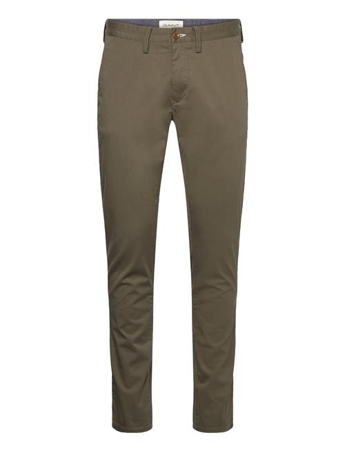 GANT Slim Twill Chinos GANT Khaki