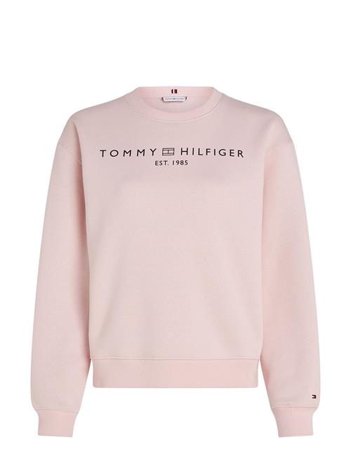 Tommy Hilfiger Mdrn Reg Corp Logo C-Nk Swtshrt Tommy Hilfiger Pink