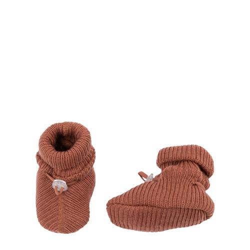 Joha Uld Baby Booties i Rich Rust | Brun | 60 cm