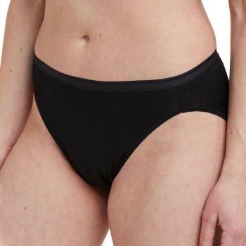 Decoy Trusser 5P Tai Briefs Sort økologisk bomuld Medium Dame