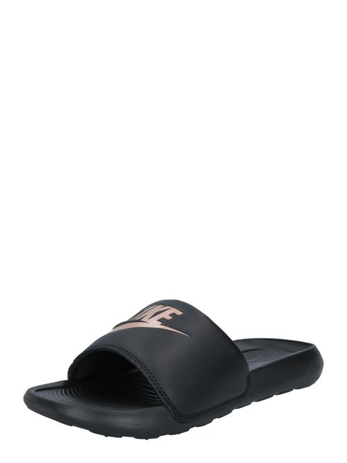 Nike Sportswear Pantoletter 'VICTORI ONE SLIDE'  rosa guld / sort