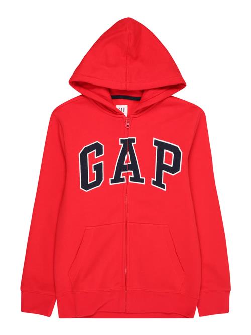 GAP Sweatjakke  marin / rød / hvid