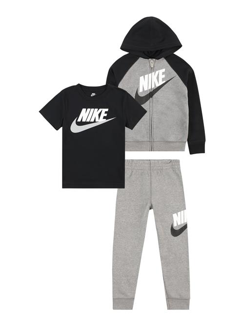 Nike Sportswear Sæt  grå-meleret / sort / hvid