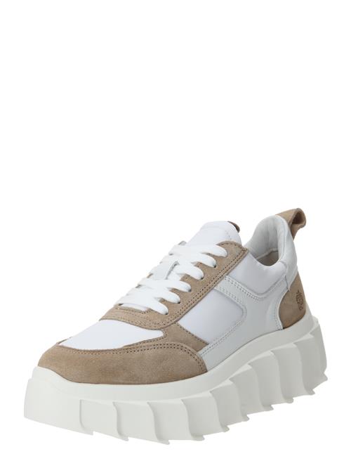 Apple of Eden Sneaker low 'BLAIR'  taupe / hvid