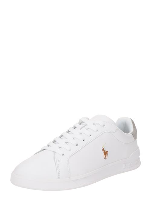 Polo Ralph Lauren Sneaker low 'HRT CT II'  lyseblå / brun / lysegrå / offwhite