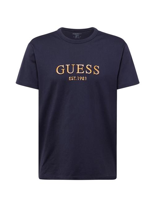 GUESS Bluser & t-shirts  navy / curry