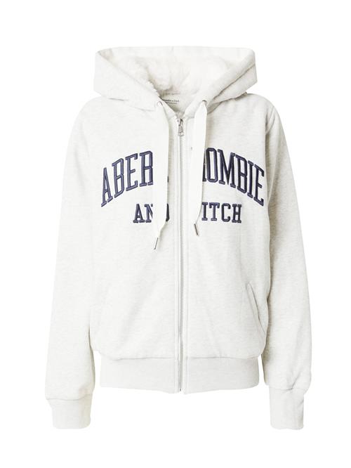 Abercrombie & Fitch Sweatjakke  marin / grå-meleret