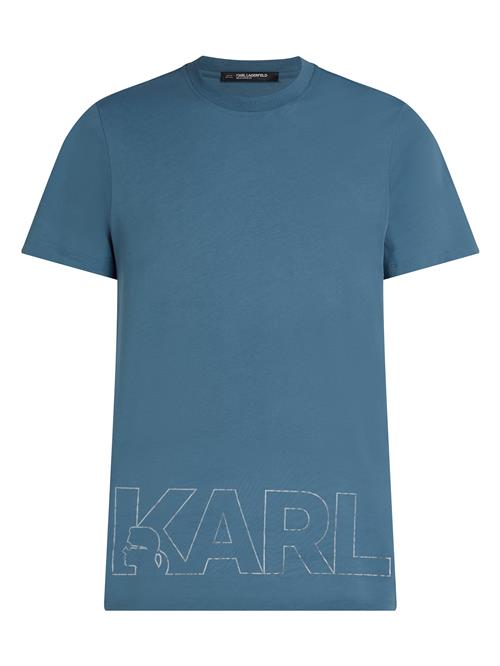 Karl Lagerfeld Bluser & t-shirts  blå / sølv