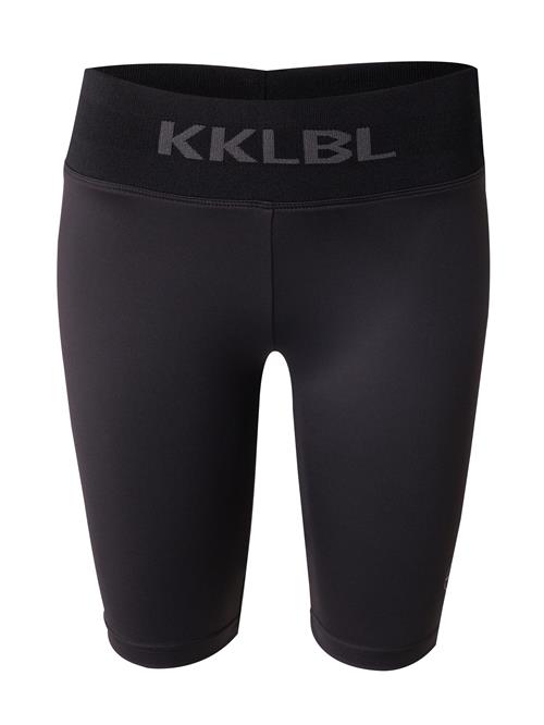 Karo Kauer Leggings 'KKLBL'  grå / sort