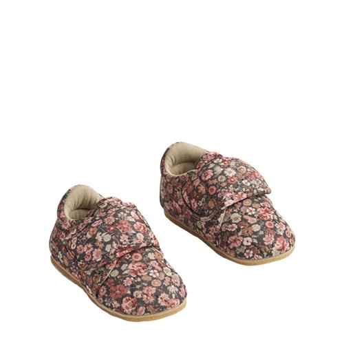 Wheat Sasha Blomstrede Tøfler Raven Wild Flowers | Sort | 20 EU