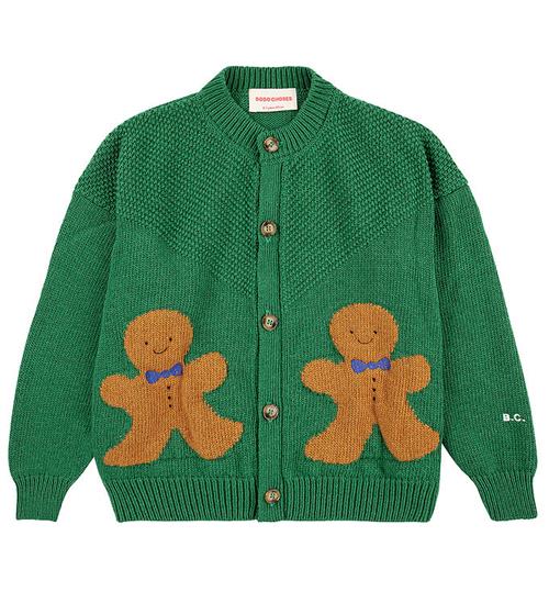 Bobo Choses Bobo choses Cardigan - Strik - Gingerbread - Green