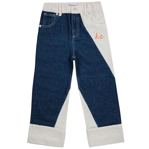 Bobo Choses BC contrast color straight denim pants MIDNIGHT BLUE BC Denim Bukser Midnight Blue | Blå | 2-3 years