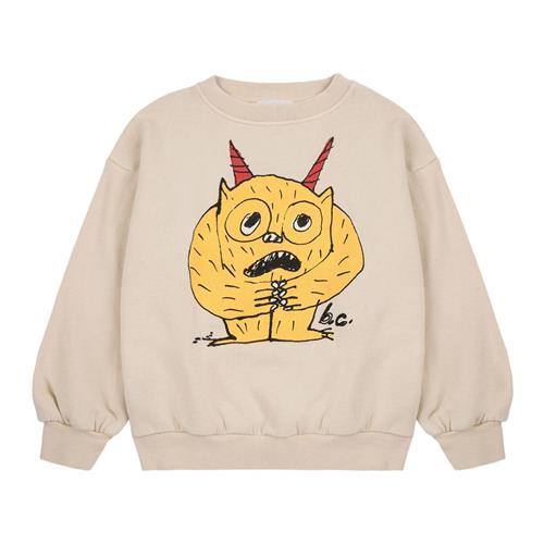 Bobo Choses Charming Monster Sweatshirt Offwhite | Hvid | 6-7 years