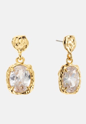 BY JOLIMA Paris Crystal Earring GO Gold Onesize