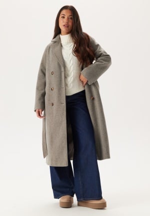 Pieces Pcmarbel Long Coat Morel M